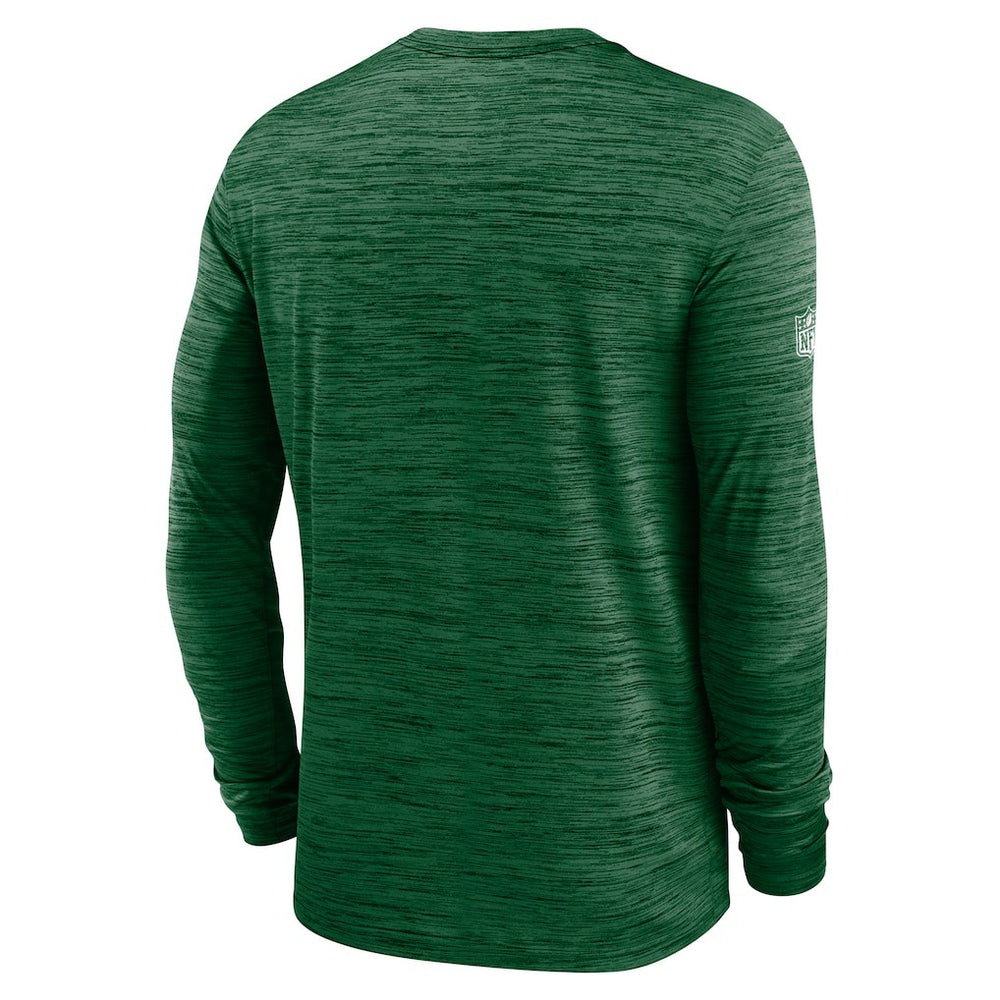 New York Jets Sideline Velocity Performance Long Sleeve T-Shirt - Green - Nike