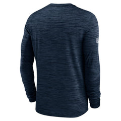 Dallas Cowboys Sideline Velocity Performance Long Sleeve T-Shirt - Navy - Nike