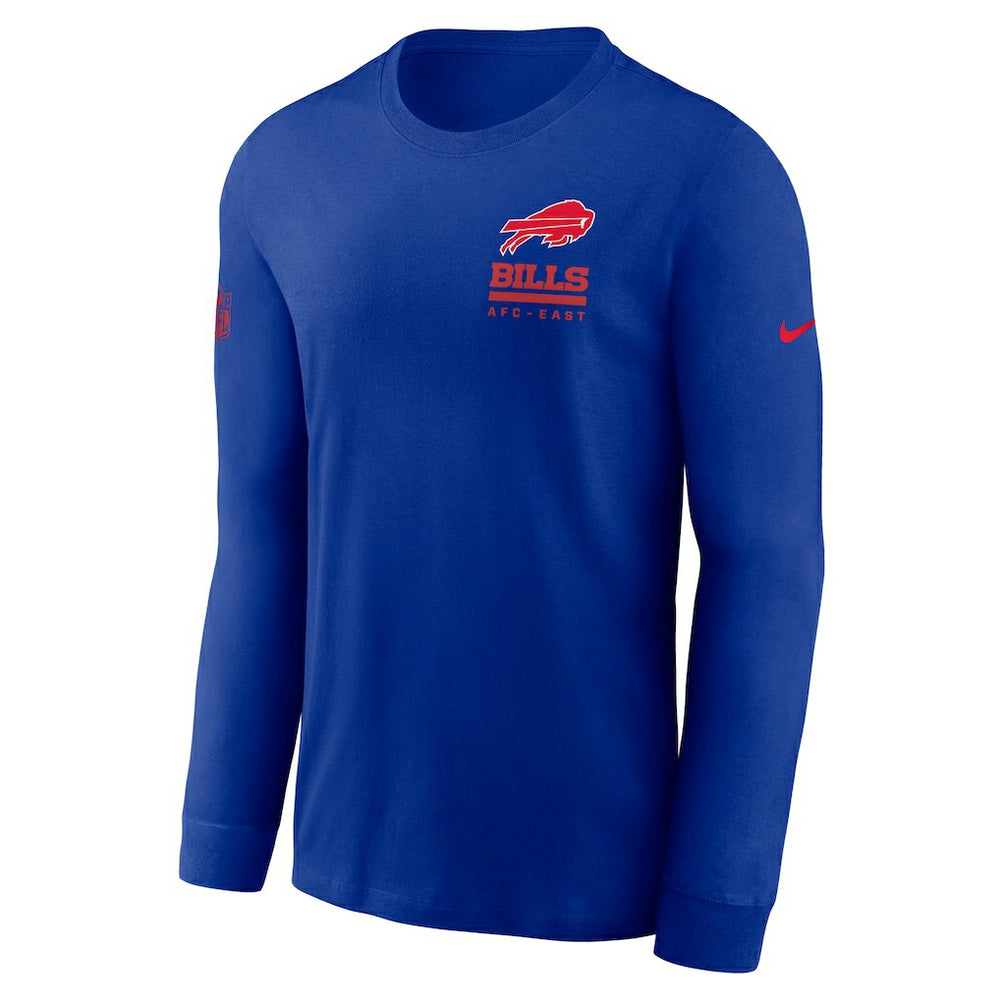 Buffalo Bills Sideline Dri-FIT Long Sleeve T-Shirt - Royal - Nike