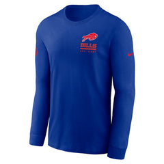 Buffalo Bills Sideline Dri-FIT Long Sleeve T-Shirt - Royal - Nike