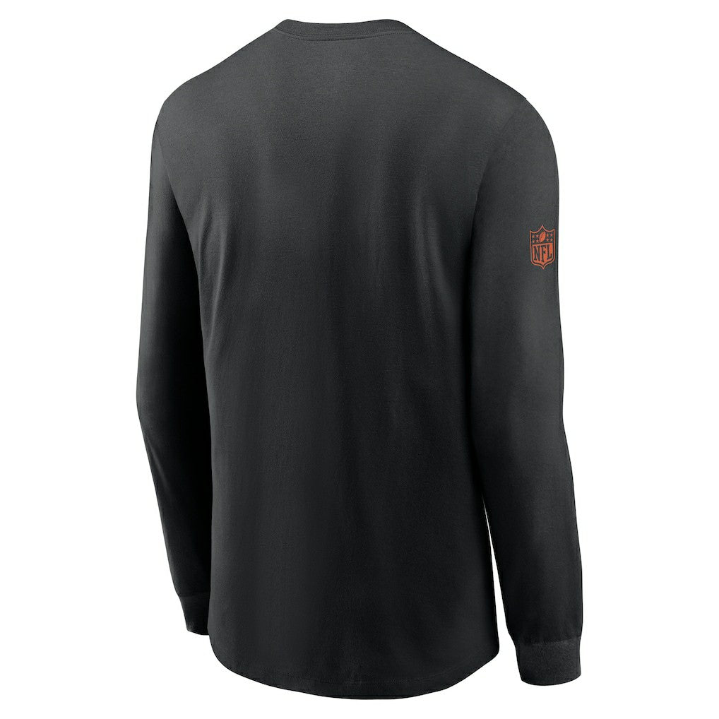 Cincinnati Bengals Sideline Dri-FIT Long Sleeve T-Shirt - Black - Nike