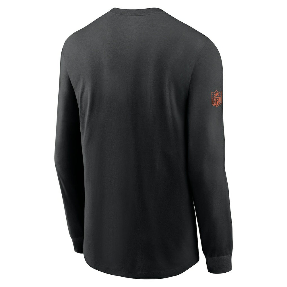 Cincinnati Bengals Sideline Dri-FIT Long Sleeve T-Shirt - Black - Nike