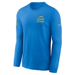 Los Angeles Chargers Sideline Dri-FIT Long Sleeve T-Shirt - Powder Blue - Nike