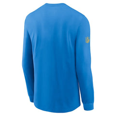 Los Angeles Chargers Sideline Dri-FIT Long Sleeve T-Shirt - Powder Blue - Nike