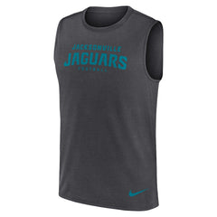 Jacksonville Jaguars Primetime Legend Dri-FIT Muscle Tank Top - Charcoal - Nike