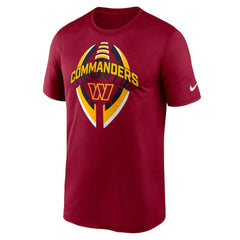 Washington Commanders Legend Icon Performance T-Shirt - Burgundy - Nike