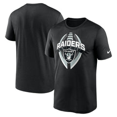 Las Vegas Raiders Legend Icon Performance T-Shirt - Black - Nike