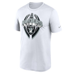 Las Vegas Raiders Legend Icon Performance T-Shirt - White - Nike