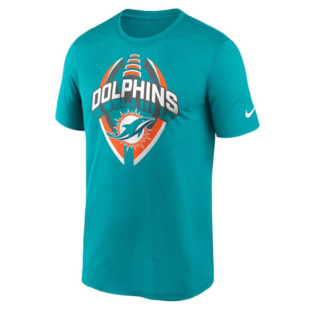 Miami Dolphins Legend Icon Performance T-Shirt - Aqua - Nike