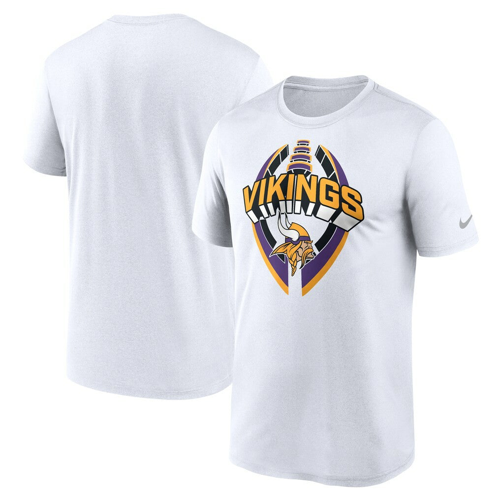 Minnesota Vikings Legend Icon Performance T-Shirt - White - Nike