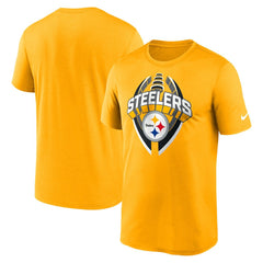 Pittsburgh Steelers Legend Icon Performance T-Shirt - Gold - Nike