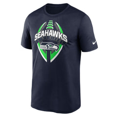 Seattle Seahawks Legend Icon Performance T-Shirt - College Navy - Nike