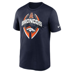 Denver Broncos Legend Icon Performance T-Shirt - Navy - Nike