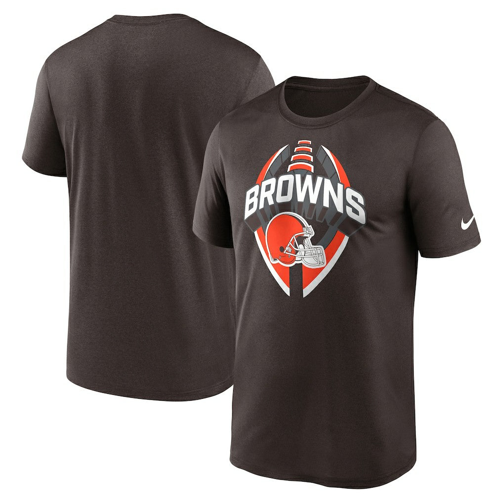 Cleveland Browns Legend Icon Performance T-Shirt - Brown - Nike