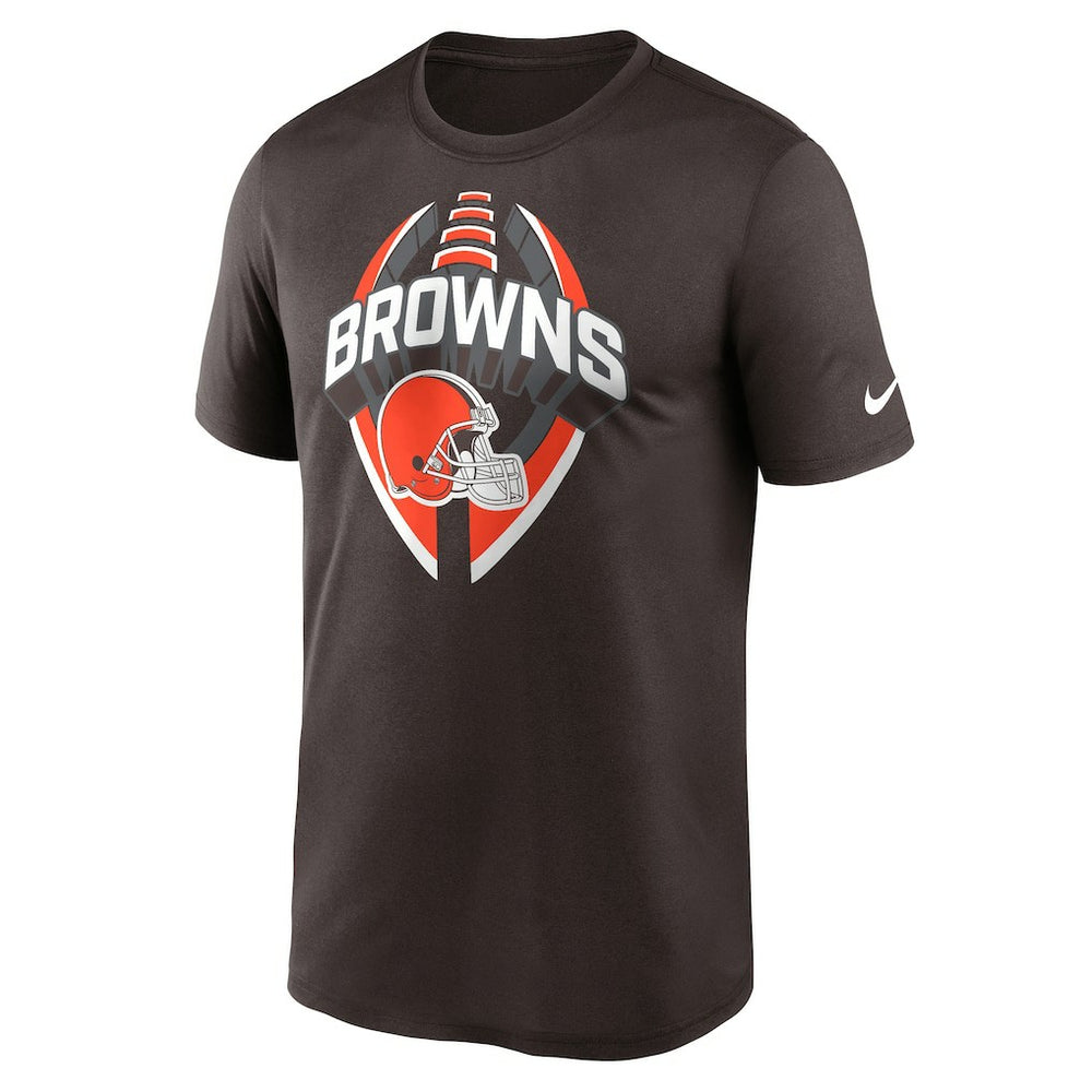 Cleveland Browns Legend Icon Performance T-Shirt - Brown - Nike