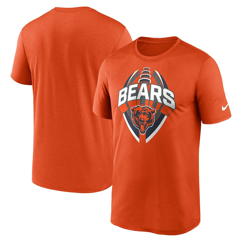 Chicago Bears Legend Icon Performance T-Shirt - Orange - Nike
