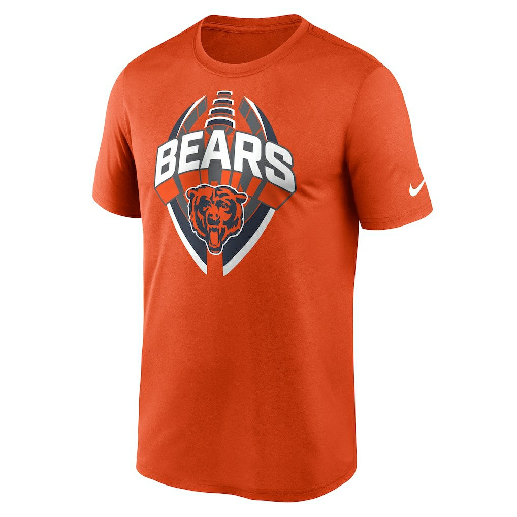 Chicago Bears Legend Icon Performance T-Shirt - Orange - Nike