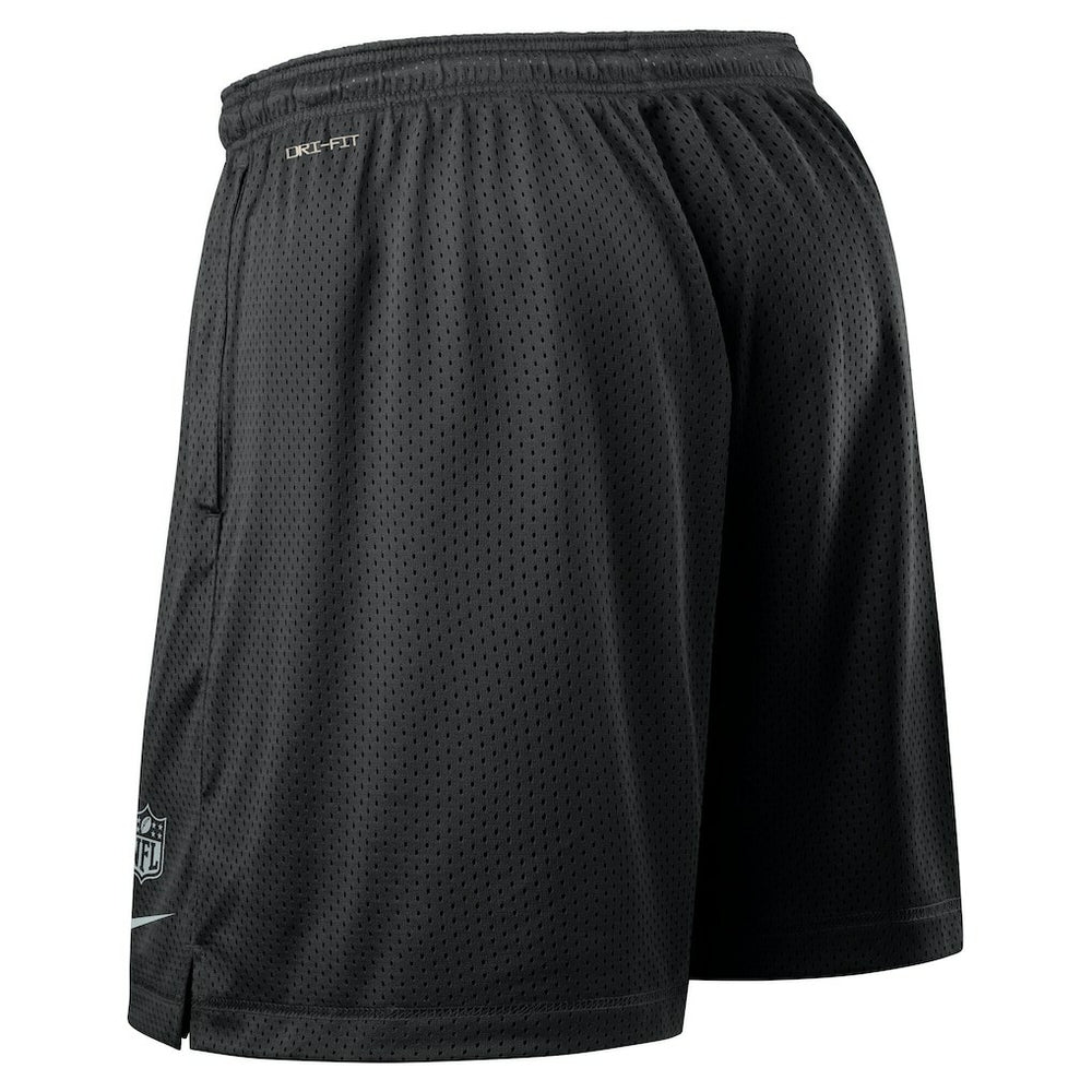 Las Vegas Raiders Sideline Reversible Dri-FIT Shorts - Black - Nike