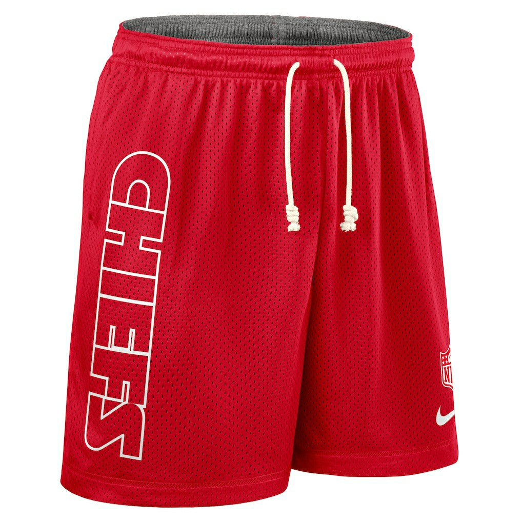 Kansas City Chiefs Sideline Reversible Dri-FIT Shorts - Red - Nike