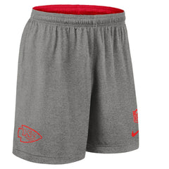 Kansas City Chiefs Sideline Reversible Dri-FIT Shorts - Red - Nike