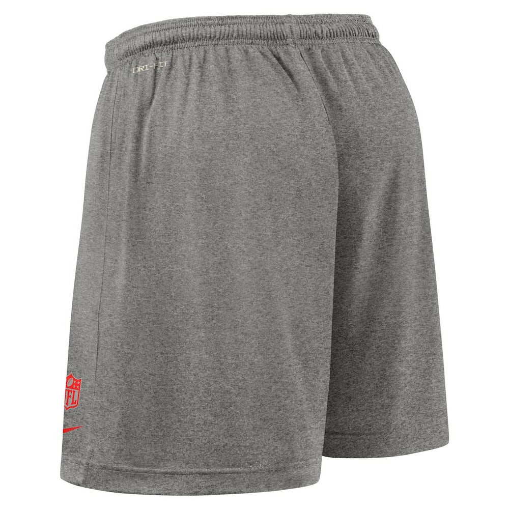 Kansas City Chiefs Sideline Reversible Dri-FIT Shorts - Red - Nike