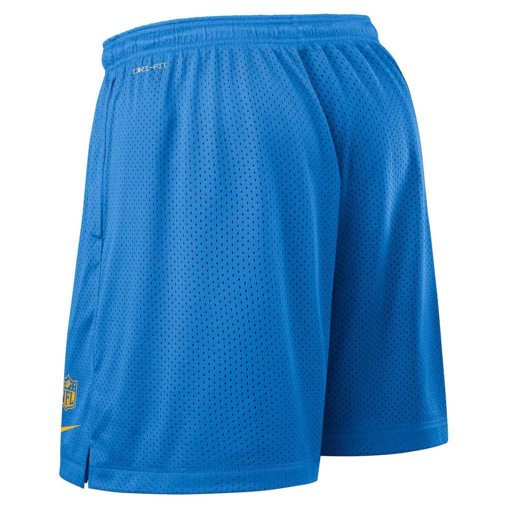 Los Angeles Chargers Sideline Reversible Dri-FIT Shorts - Powder Blue - Nike