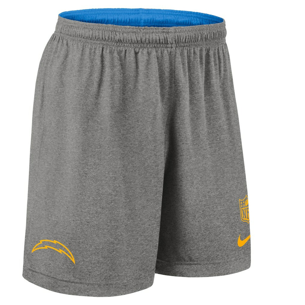 Los Angeles Chargers Sideline Reversible Dri-FIT Shorts - Powder Blue - Nike