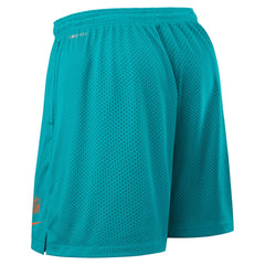 Miami Dolphins Sideline Reversible Dri-FIT Shorts - Aqua - Nike