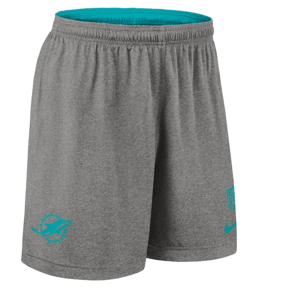 Miami Dolphins Sideline Reversible Dri-FIT Shorts - Aqua - Nike