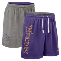 Minnesota Vikings Sideline Reversible Dri-FIT Shorts - Purple - Nike