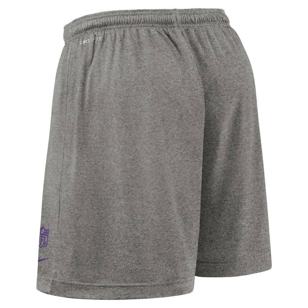 Minnesota Vikings Sideline Reversible Dri-FIT Shorts - Purple - Nike