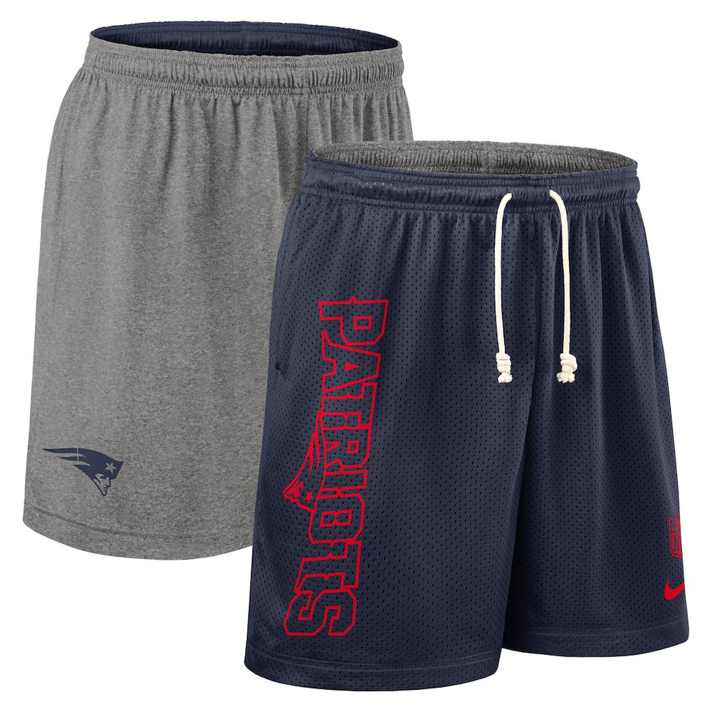 New England Patriots Sideline Reversible Dri-FIT Shorts - Navy - Nike