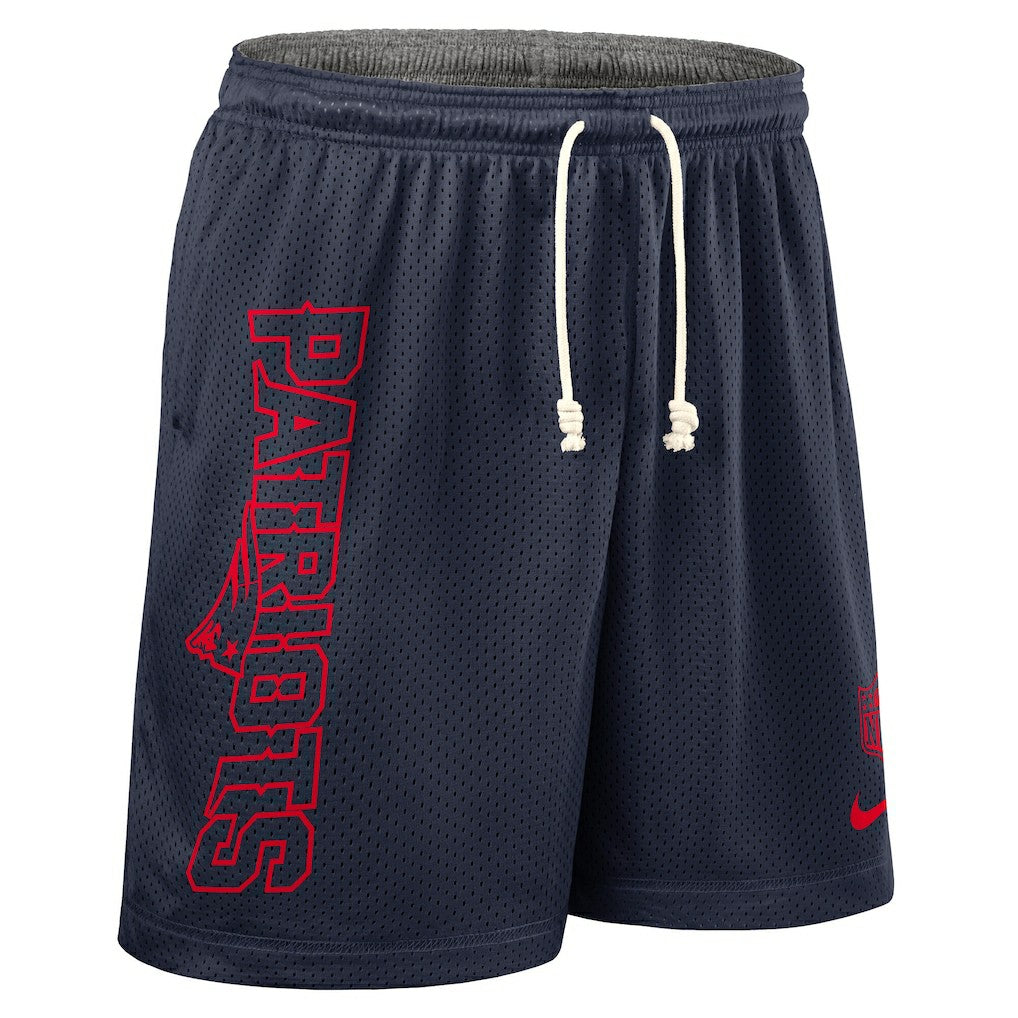 New England Patriots Sideline Reversible Dri-FIT Shorts - Navy - Nike