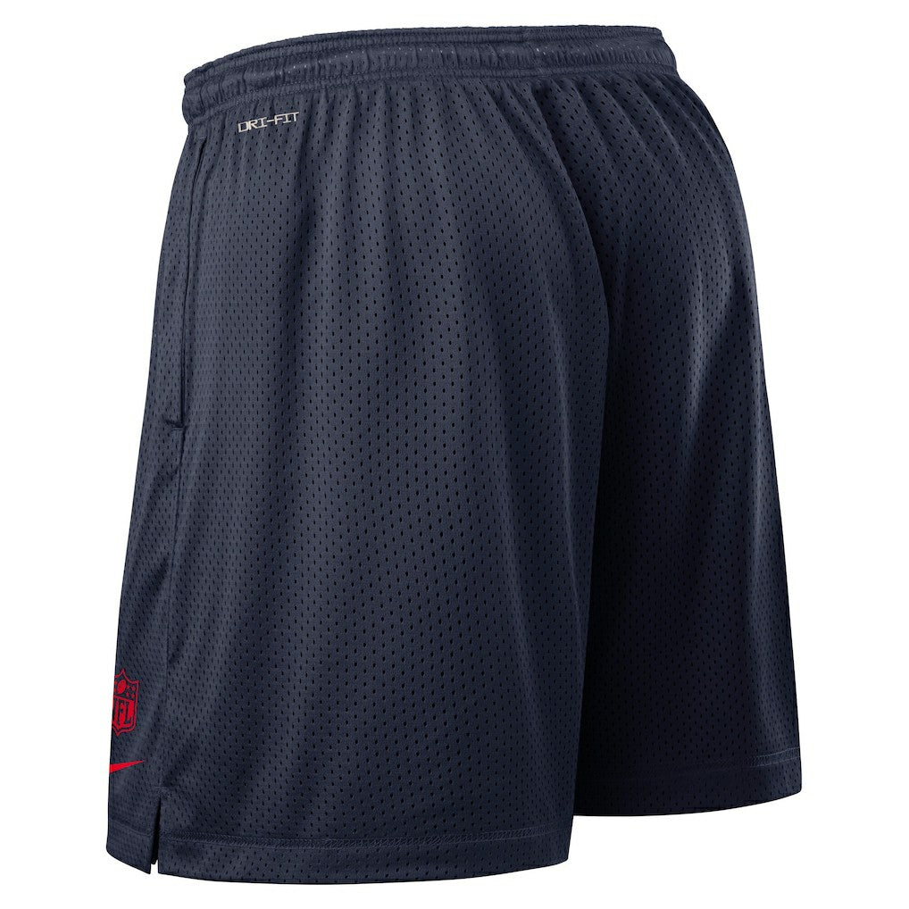 New England Patriots Sideline Reversible Dri-FIT Shorts - Navy - Nike