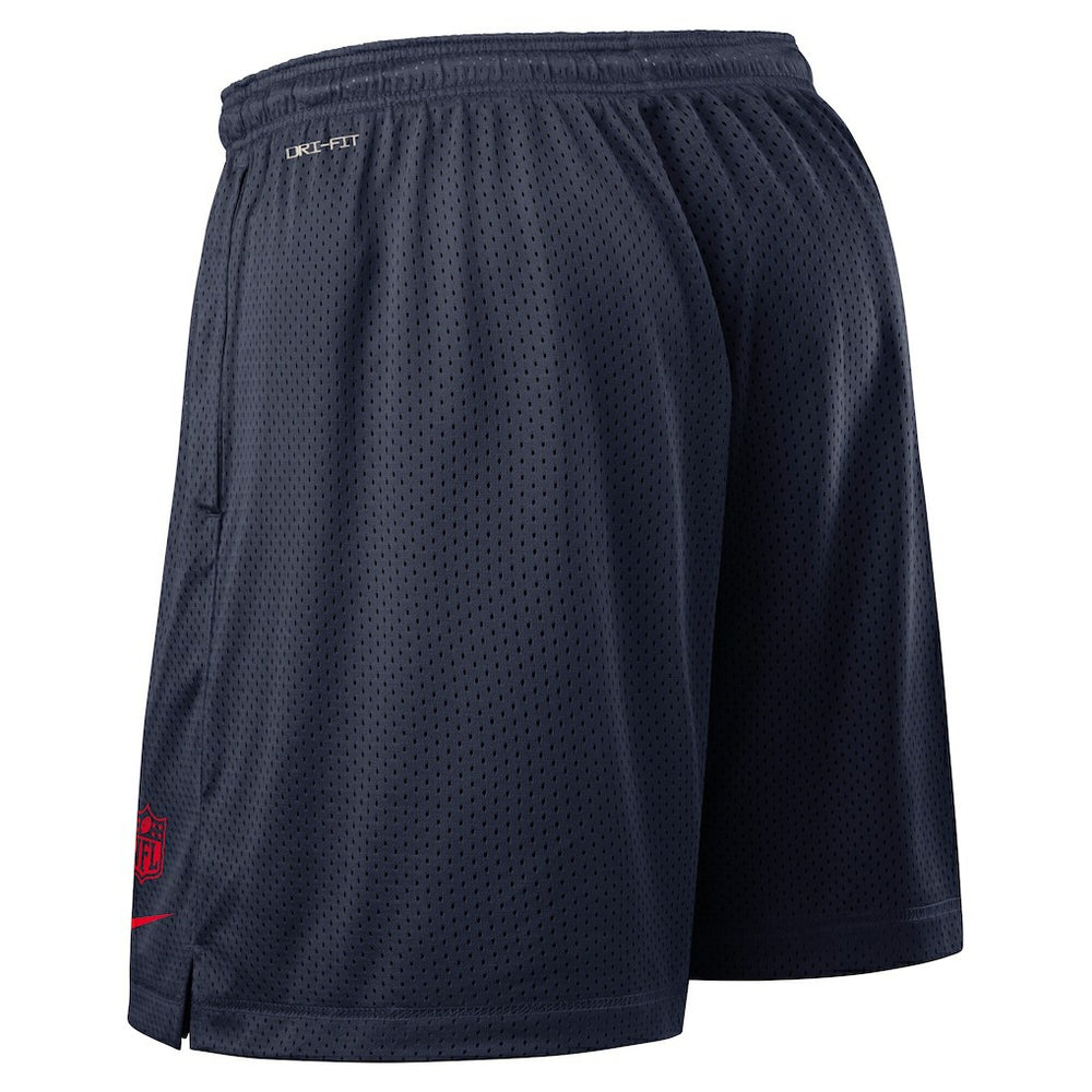 New England Patriots Sideline Reversible Dri-FIT Shorts - Navy - Nike