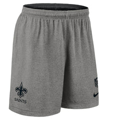 New Orleans Saints Sideline Reversible Dri-FIT Shorts - Black - Nike