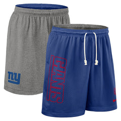 New York Giants Sideline Reversible Dri-FIT Shorts - Royal - Nike