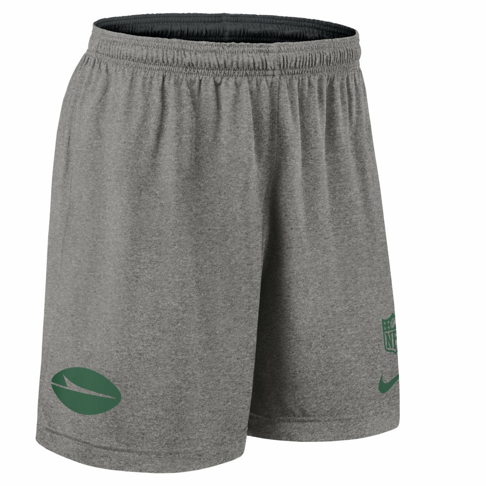 New York Jets Sideline Reversible Dri-FIT Shorts - Black - Nike