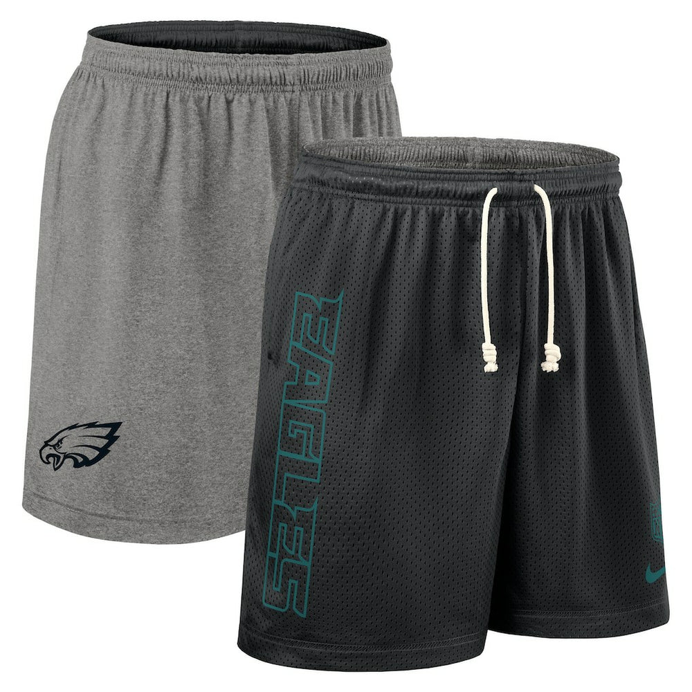 Philadelphia Eagles Sideline Reversible Dri-FIT Shorts - Black - Nike