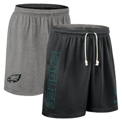Philadelphia Eagles Sideline Reversible Dri-FIT Shorts - Black - Nike