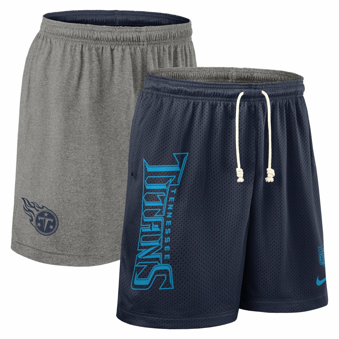 Tennessee Titans Sideline Reversible Dri-FIT Shorts - Navy - Nike