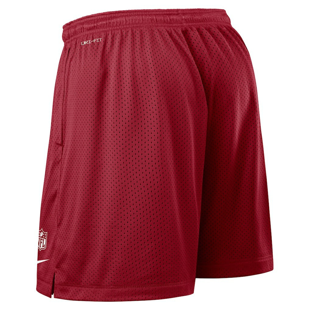Arizona Cardinals Sideline Reversible Dri-FIT Shorts - Cardinal - Nike