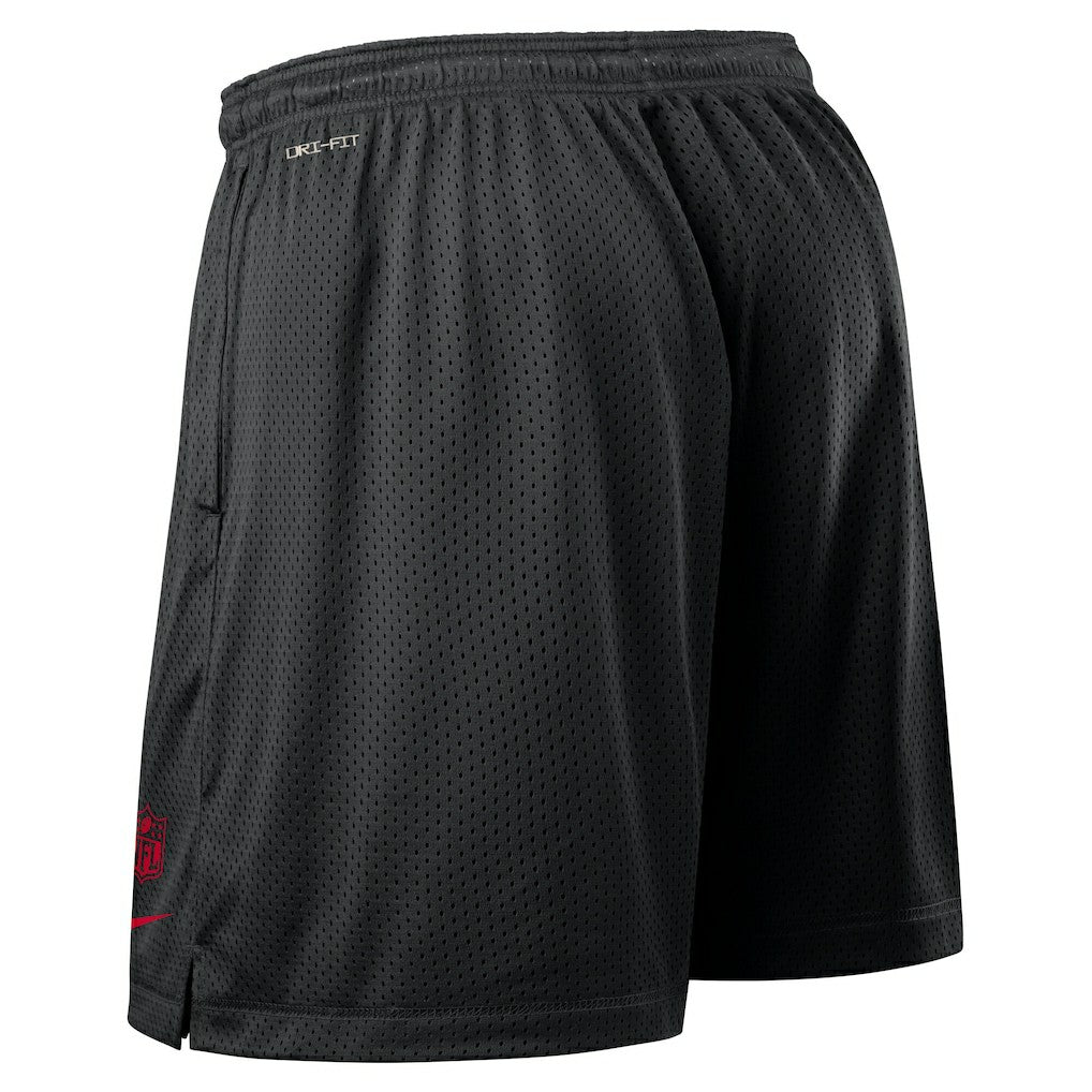 Atlanta Falcons Sideline Reversible Dri-FIT Shorts - Black - Nike