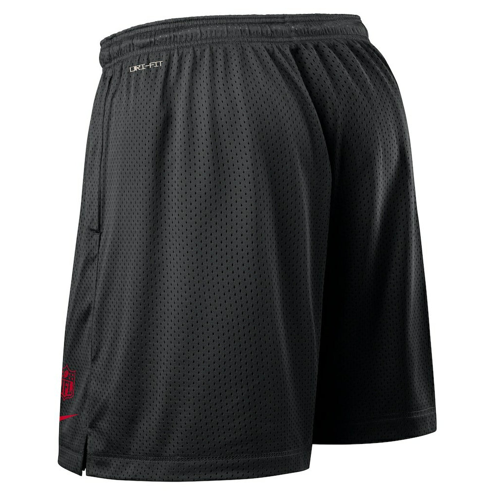 Atlanta Falcons Sideline Reversible Dri-FIT Shorts - Black - Nike