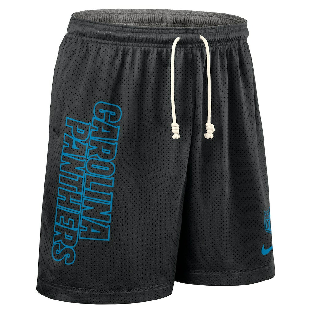 Carolina Panthers Sideline Reversible Dri-FIT Shorts - Black - Nike