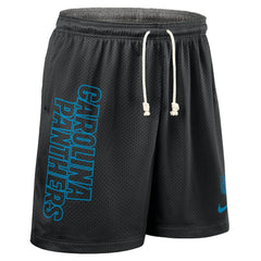 Carolina Panthers Sideline Reversible Dri-FIT Shorts - Black - Nike