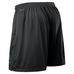 Carolina Panthers Sideline Reversible Dri-FIT Shorts - Black - Nike