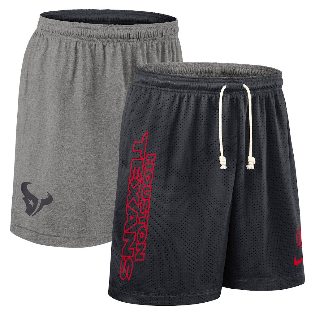 Houston Texans Sideline Reversible Dri-FIT Shorts - Navy - Nike