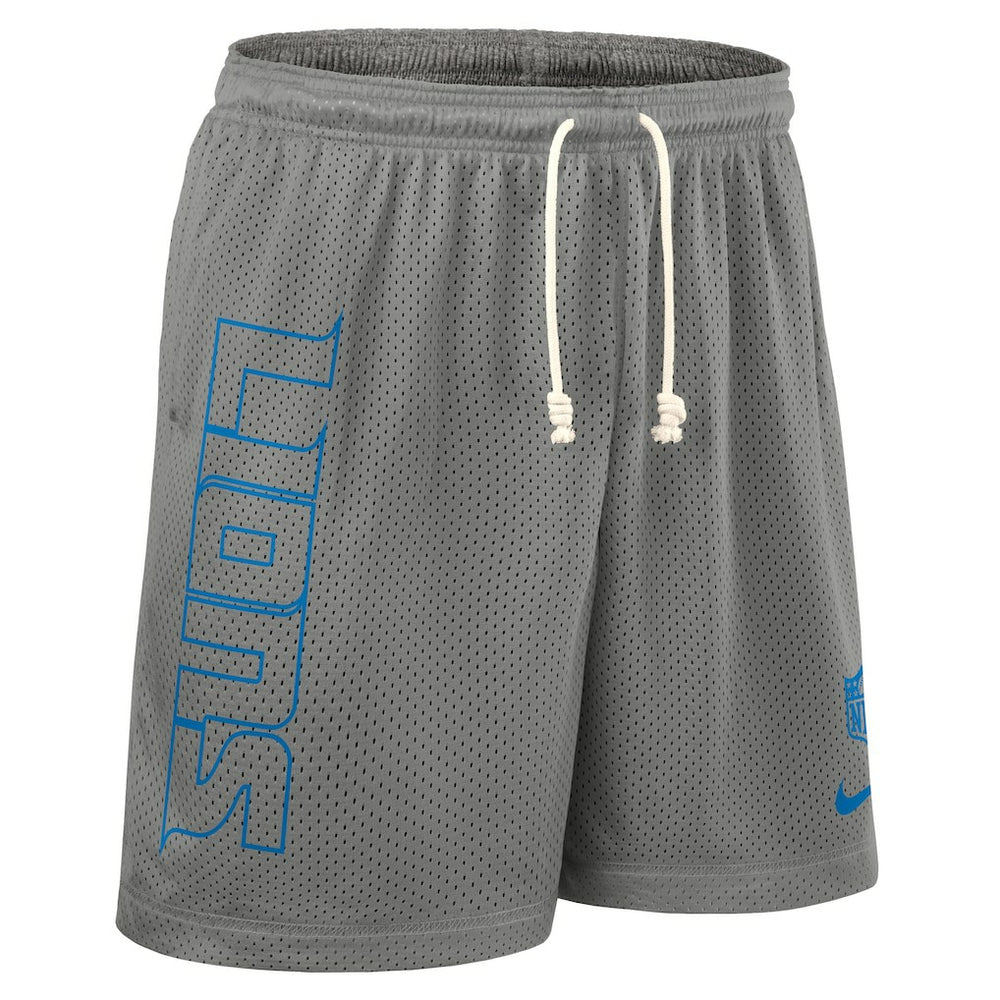 Detroit Lions Sideline Reversible Dri-FIT Shorts - Gray - Nike