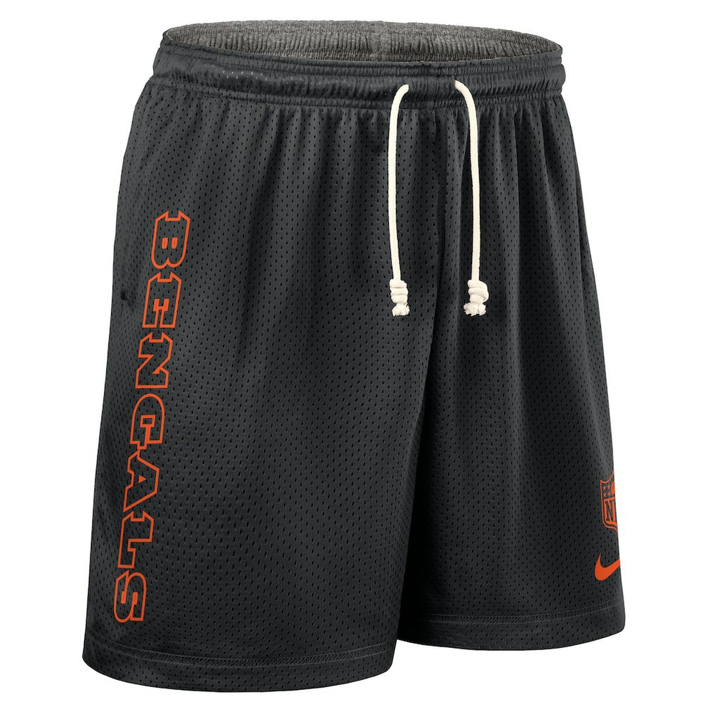 Cincinnati Bengals Sideline Reversible Dri-FIT Shorts - Black - Nike